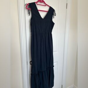 Navy Blue Maxi Dress Size L
